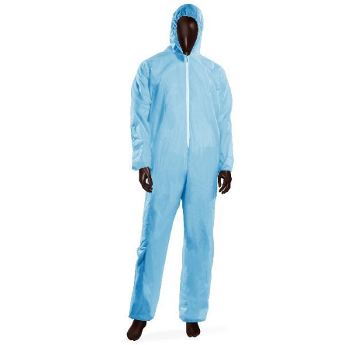 AJSIA CF50 TUTA HOOD 40 AZZURRO 2XL
